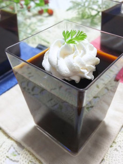 定番の簡単コーヒーゼリー-レシピのメイン写真