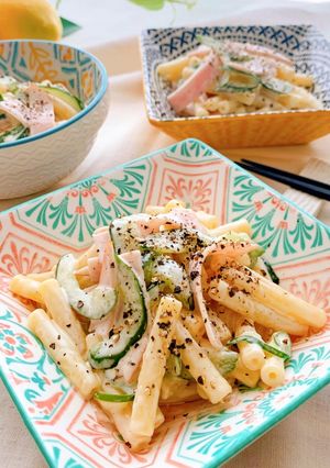 レモン&ペッパーのマカロニサラダ♪-レシピのメイン写真