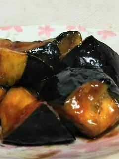 なすの甘辛炒め-レシピのメイン写真