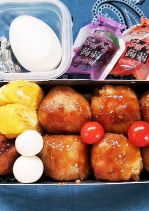 肉巻き弁当(3.10)-レシピのメイン写真