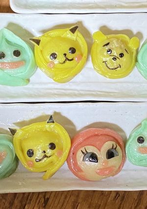 キャラ餃子(皮)手作り 餃子-レシピのメイン写真