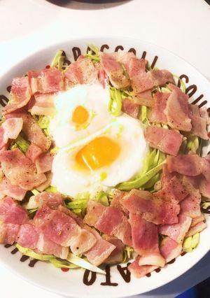 電子レンジで簡単！巣ごもりたまご-レシピのメイン写真