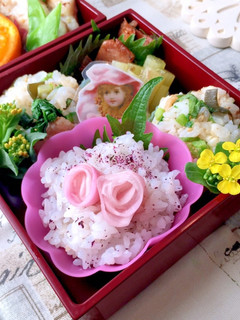 弥生10 ご飯の段-レシピのメイン写真