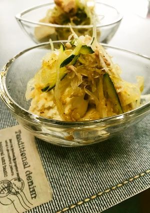 新玉ねぎとツナのお豆腐サラダ-レシピのメイン写真