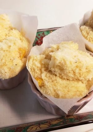 缶入りスープで☆コンポタ蒸しパン-レシピのメイン写真