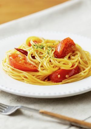 フレッシュトマトのペペロンチーノ-レシピのメイン写真