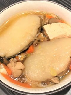 もっちり♪つるん!手軽に長芋すいとん-レシピのメイン写真