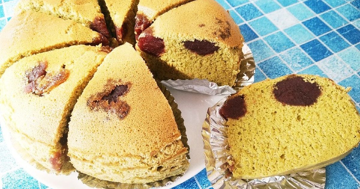 あんこのシフォンケーキ by ♪♪maron♪♪ 【クックパッド】 簡単