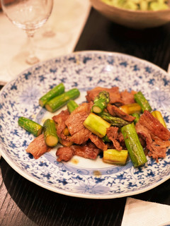 簡単♡牛肉とアスパラのサッパリ炒め-レシピのメイン写真