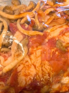 【下味冷凍】豚こまケチャップ炒め-レシピのメイン写真