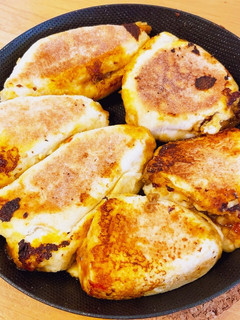 HMで簡単時短おやき風焼きカレーパン-レシピのメイン写真