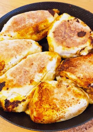 HMで簡単時短おやき風焼きカレーパン-レシピのメイン写真