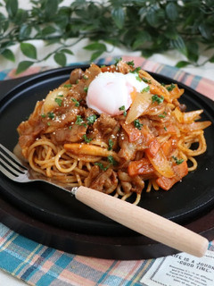 スパイシー!カレーナポリタン-レシピのメイン写真