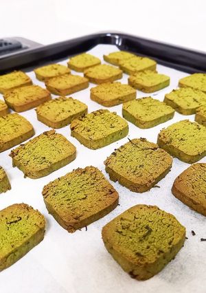 おからパウダーで緑茶クッキー-レシピのメイン写真