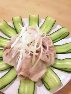 緑茶しゃぶしゃぶサラダ-レシピのメイン写真