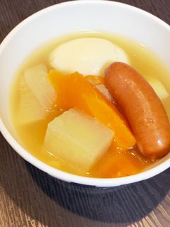 子供も大好き!ゴロゴロ野菜たっぷりポトフ-レシピのメイン写真