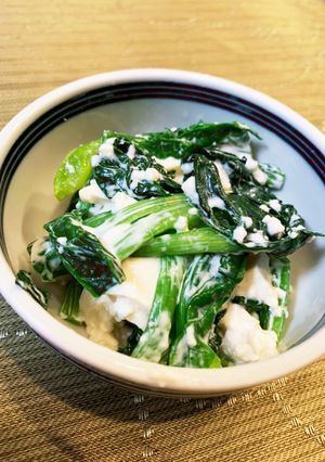 豆腐とホーレン草の白だし風-レシピのメイン写真