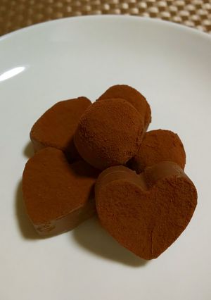 ★糖質オフ！美味しい濃厚な＊生チョコ＊♪-レシピのメイン写真