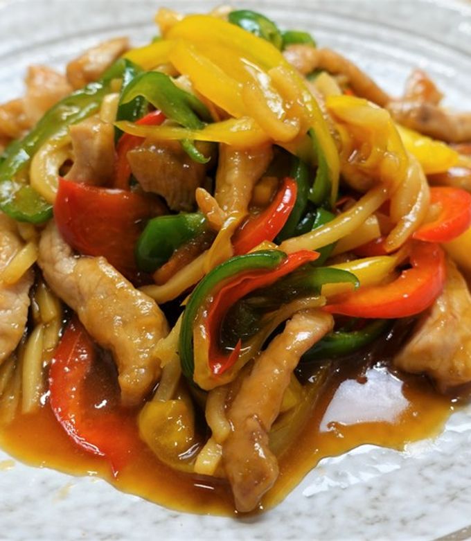 中華料理 青椒肉絲（チンジャオロース） by 藤和mama 【クックパッド
