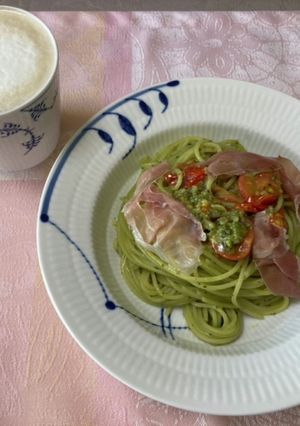 瓶詰めでお店の味なジェノベーゼパスタ-レシピのメイン写真