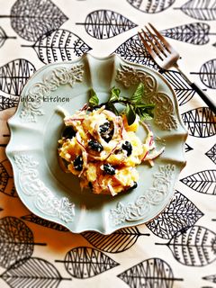 黒豆とチーズのさつま芋サラダ-レシピのメイン写真