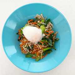 A picture of 野菜たっぷりビビンバ。.