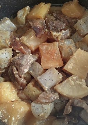 牛スジの土手煮-レシピのメイン写真
