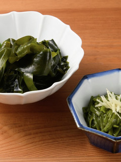 生わかめ・生めかぶのお刺し身-レシピのメイン写真