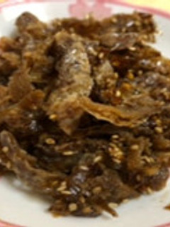 簡単給食 油揚げのふりかけ-レシピのメイン写真