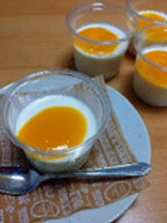 簡単給食 プルプル杏仁豆腐-レシピのメイン写真