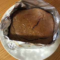 รูปของ 失敗チョコクリームでチョコケーキ