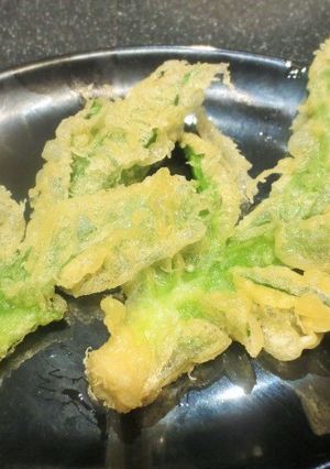 春の野草、カンゾウの天ぷら-レシピのメイン写真