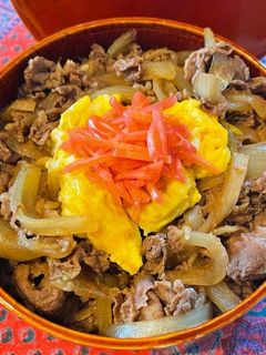 我が家の人気弁当 「牛丼」-レシピのメイン写真