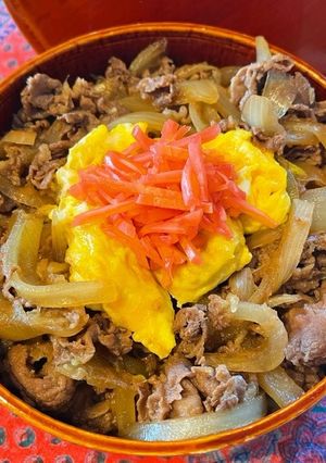 我が家の人気弁当 「牛丼」-レシピのメイン写真