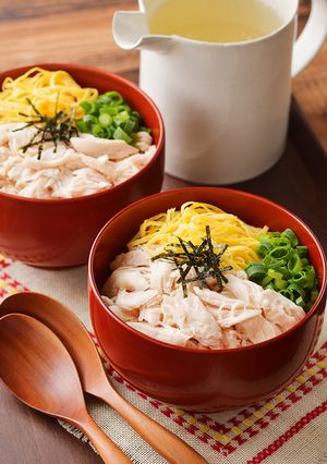 ささみで旨みたっぷり鶏飯-レシピのメイン写真