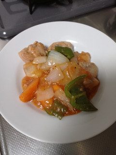 酢鶏炒め-レシピのメイン写真