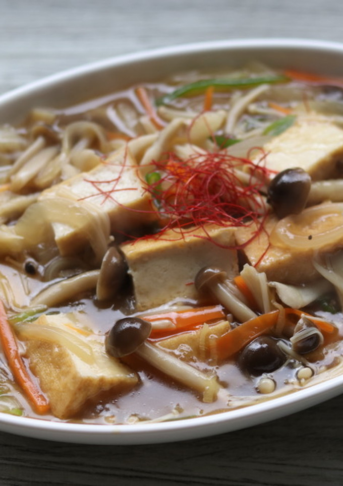 ご飯のお供に最適厚揚げとキノコの中華炒め-レシピのメイン写真