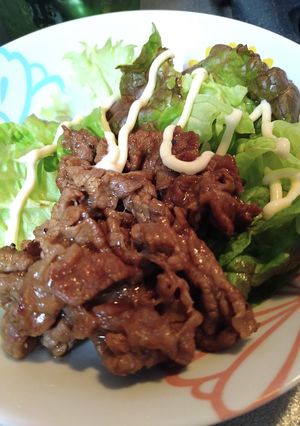 なんちゃって焼肉定食　お弁当にも-レシピのメイン写真