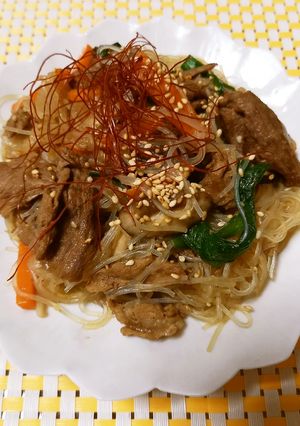 甘辛味でご飯がすすむ！簡単チャプチェ-レシピのメイン写真