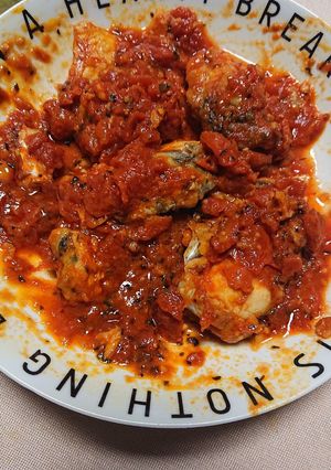 鯖のトマト煮込み-レシピのメイン写真