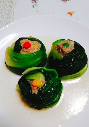 青梗菜焼売(塩麹)-レシピのメイン写真