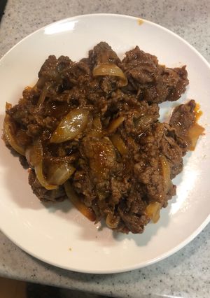 焼き牛丼の頭的な…-レシピのメイン写真