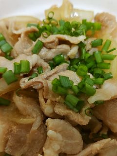 レンチン『豚肉のしょうが焼き風』-レシピのメイン写真