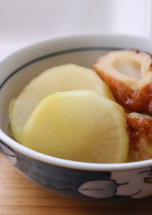 美味♪レンジ大根と竹輪のフライパン煮物-レシピのメイン写真