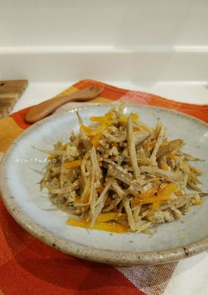 ミルクきんぴら-レシピのメイン写真