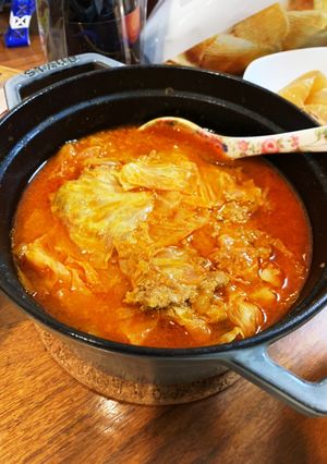 巻かないロールキャベツ ハンバーグの種-レシピのメイン写真