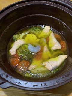 SSで作る海鮮アヒージョ-レシピのメイン写真