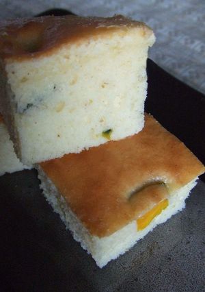 マドレーヌ生まれ☆お手軽かぼちゃケーキ♫-レシピのメイン写真