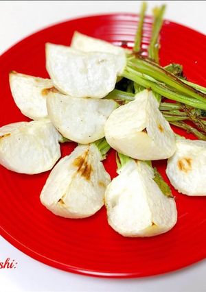 材料3つで焼くだけ!旬の春蕪ロースト-レシピのメイン写真