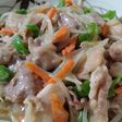 優しい味でしっかり食べる!豚こま野菜炒め